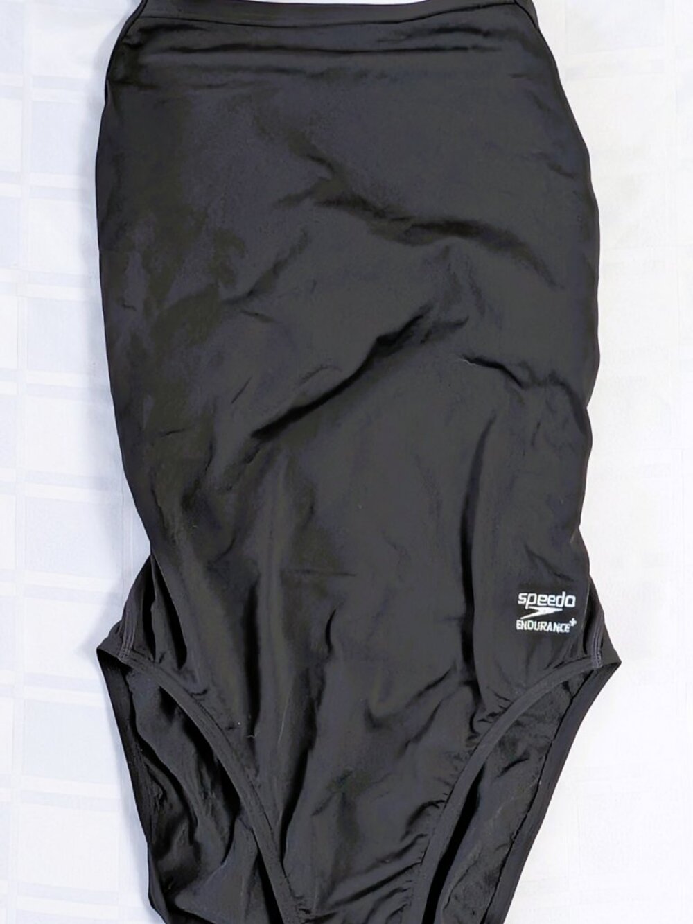 SPEEDO ENDURANCE BLACK ONE PIECE SWIMSUIT BATHING SUIT SWIMMING WOMEN WEAR